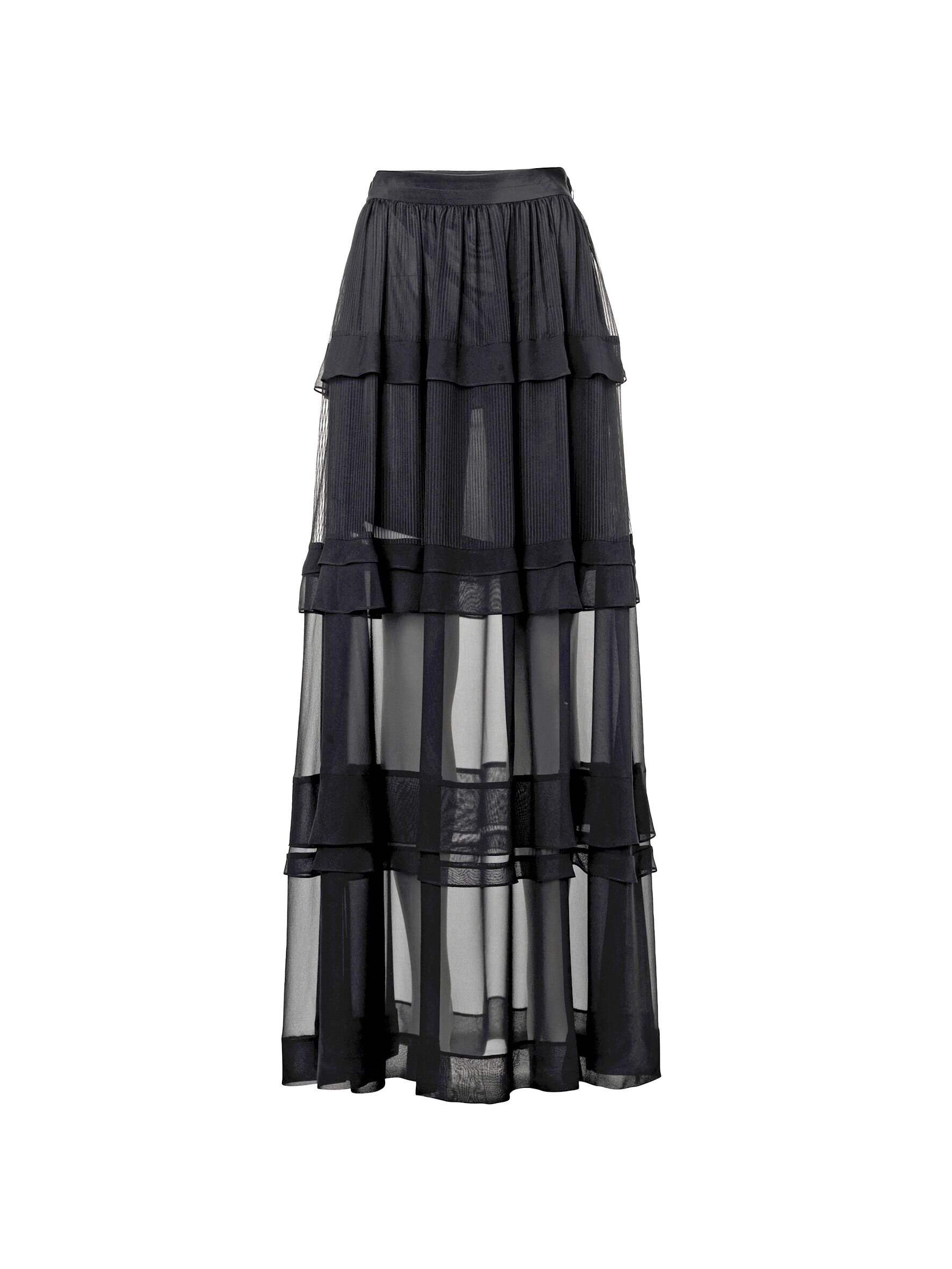 By Malene Birger Alessal Maxi Skirt in Black — UFO No More