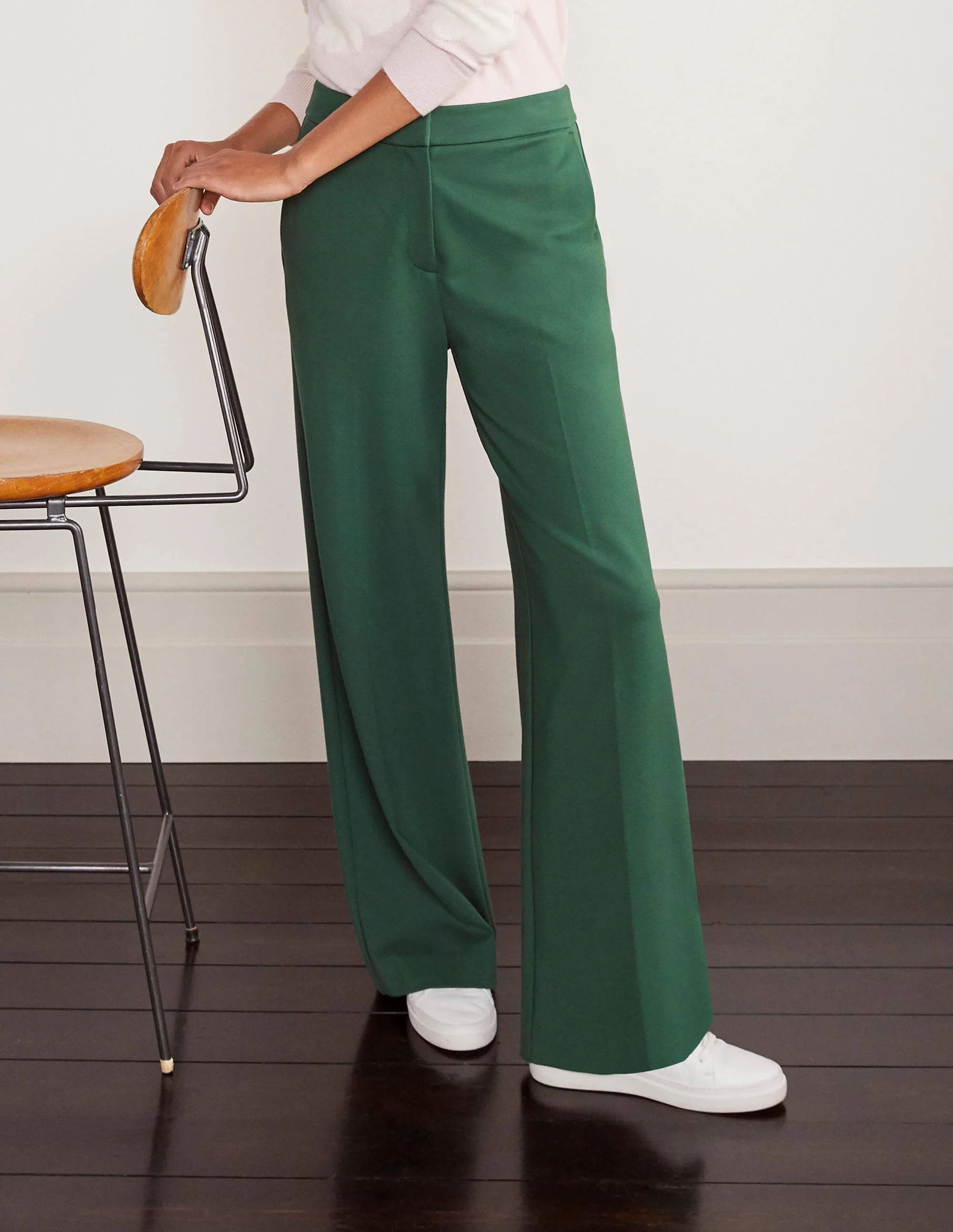Boden Hampshire Ponte Wideleg Pants