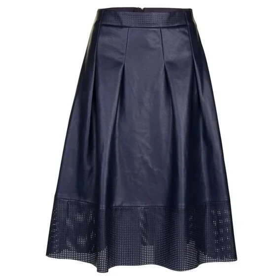 Hugo Boss Beswedy Skirt in Navy Blue