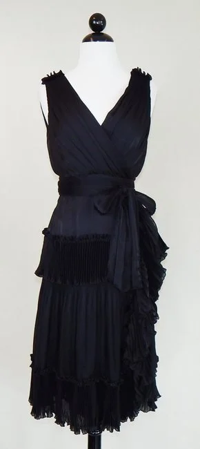 Diane von Furstenberg Nandine Midi Dress in Black