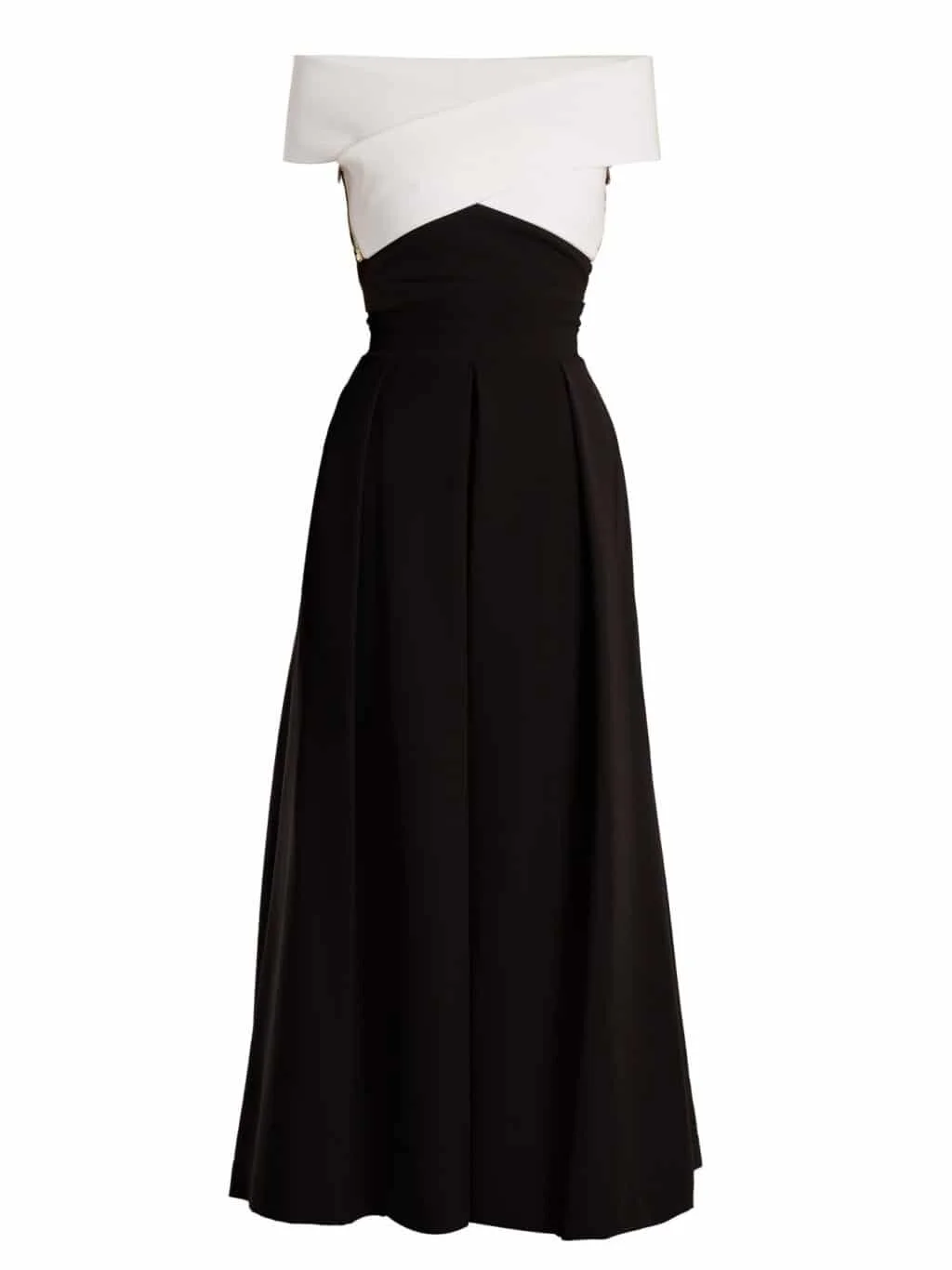 Preen Virginia Dress in Black and White