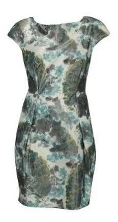 Signe Bøgelund-Jensen Floral Printed Dress in Blue