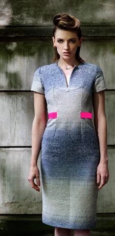 Signe Bøgelund-Jensen Ombre Short Sleeves Dress