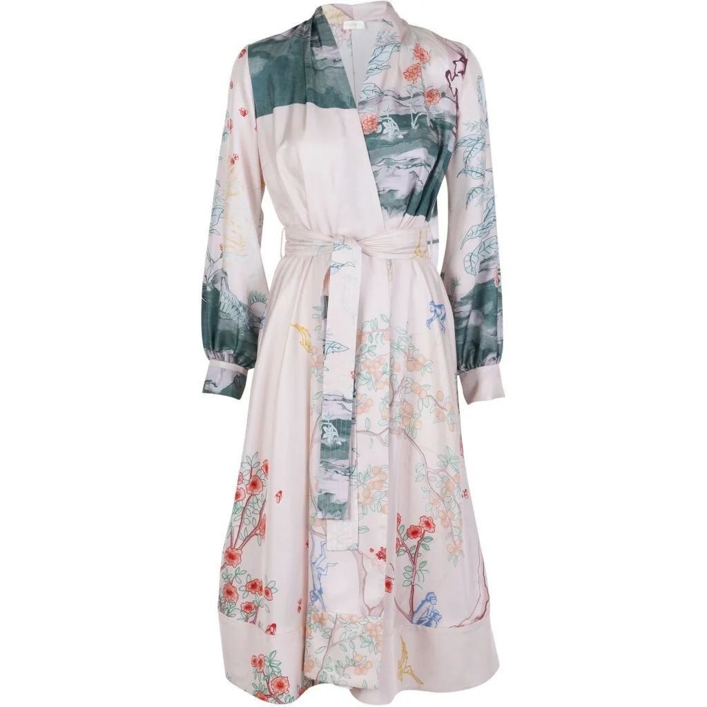 Stine Goya Reflection Dress in Garden Twill