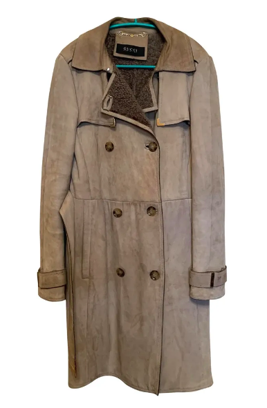 Gucci Shearling-Trim Trench Coat.png