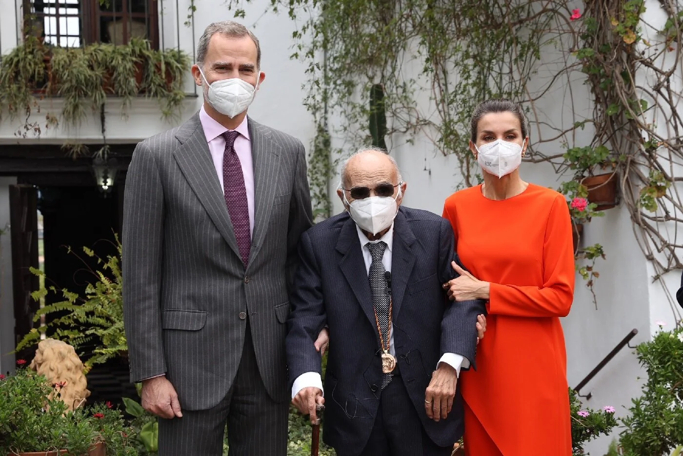 King Felipe and Queen Letizia present the 2020 “Miguel de Cervantes” Prize for Literature in the Spanish Language