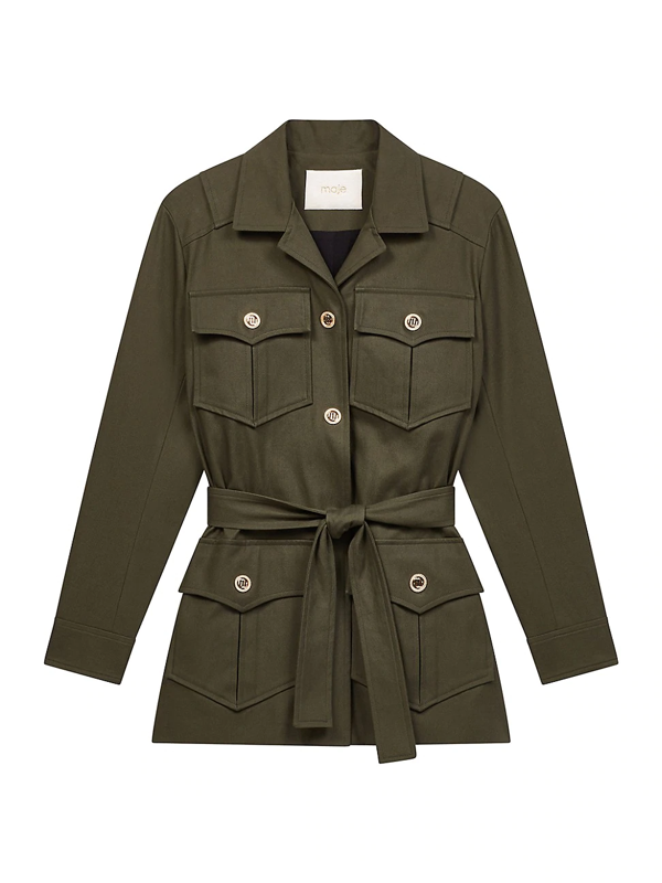 Maje Guesna Jacket in Green