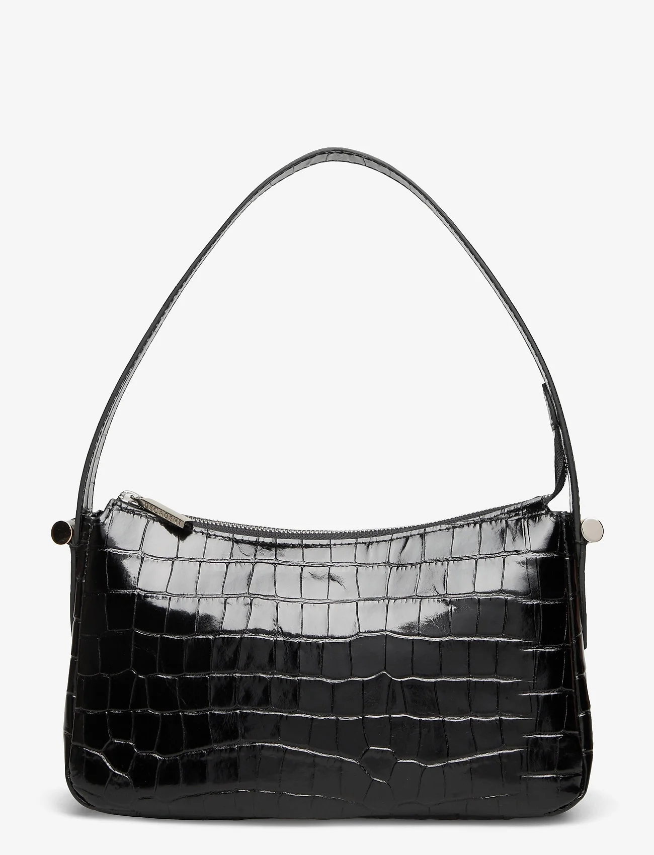 Decadent Janine Baguette Bag in Croco Black