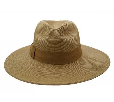 Bronté Veronique Fedora Hat in Camel