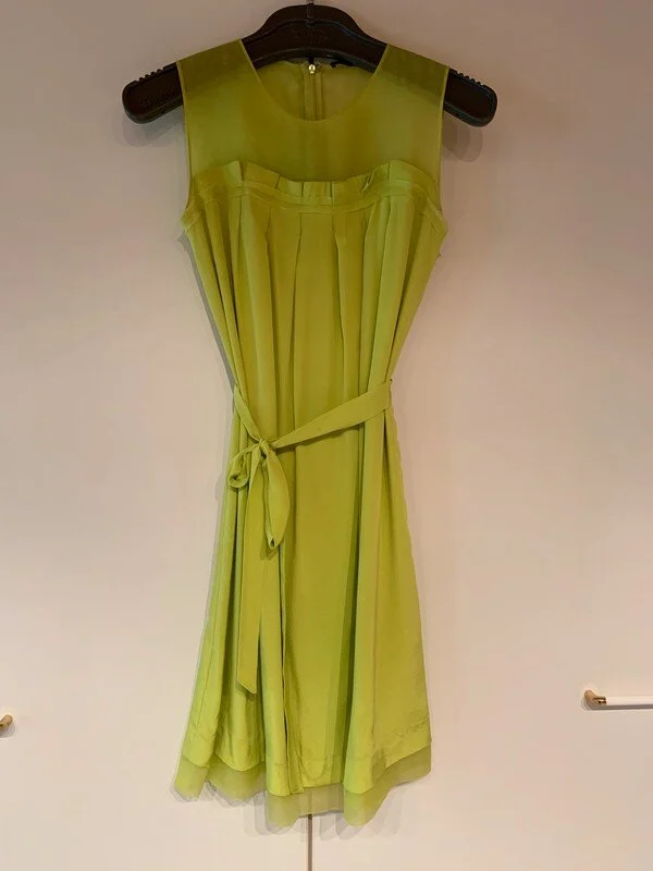 Natan Chiffon Overlay Dress