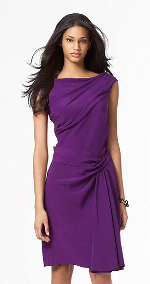 Diane von Furstenberg Bec Dress in Purple