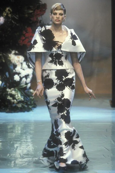 Christian Dior Floral Gown
