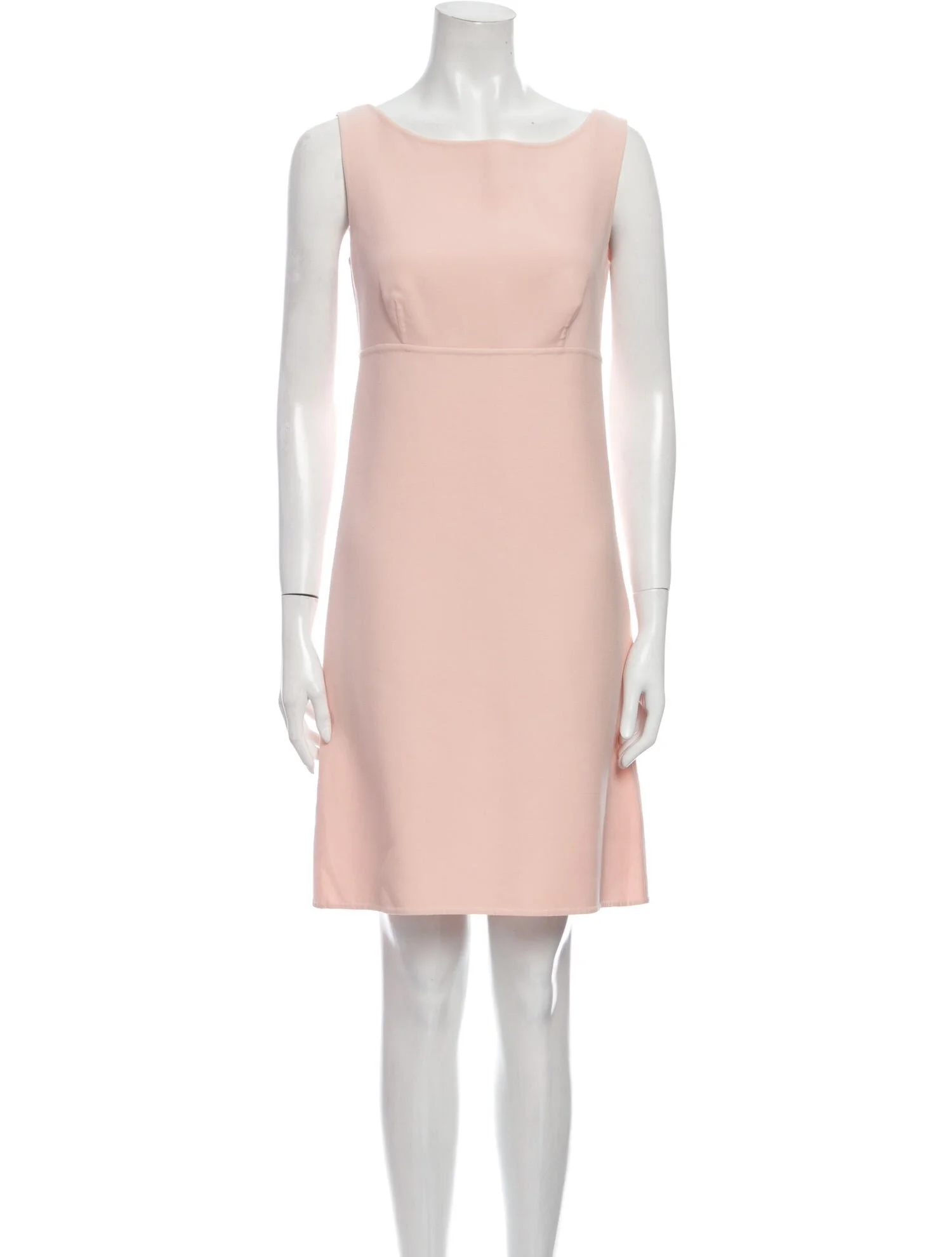 Prada Virgin Wool Mini Dress