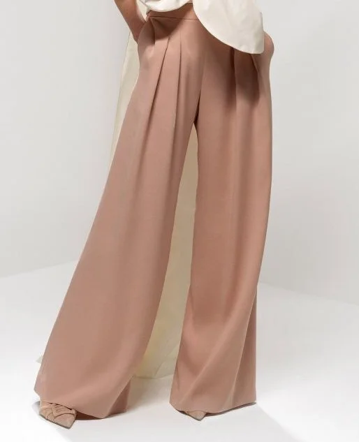 Natan Couture Gilson Trousers in Blush Pink