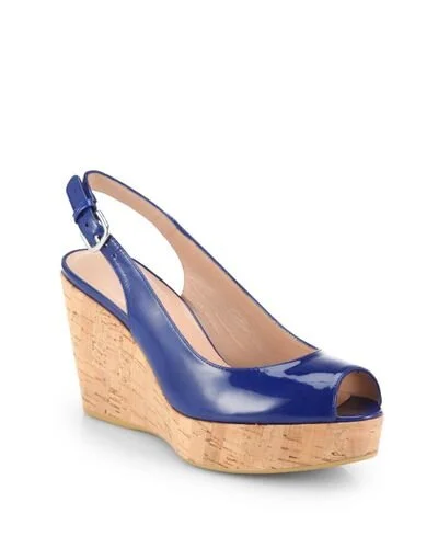 Stuart Weitzman Jean Wedges
