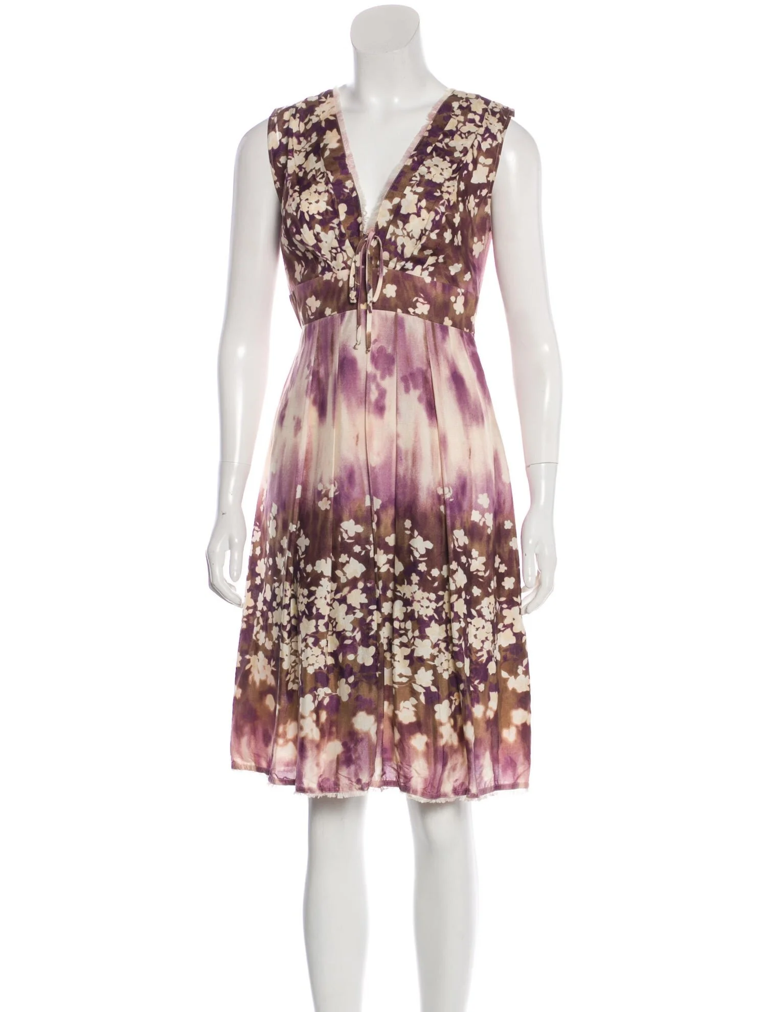 Sportmax Silk Knee-Length Dress