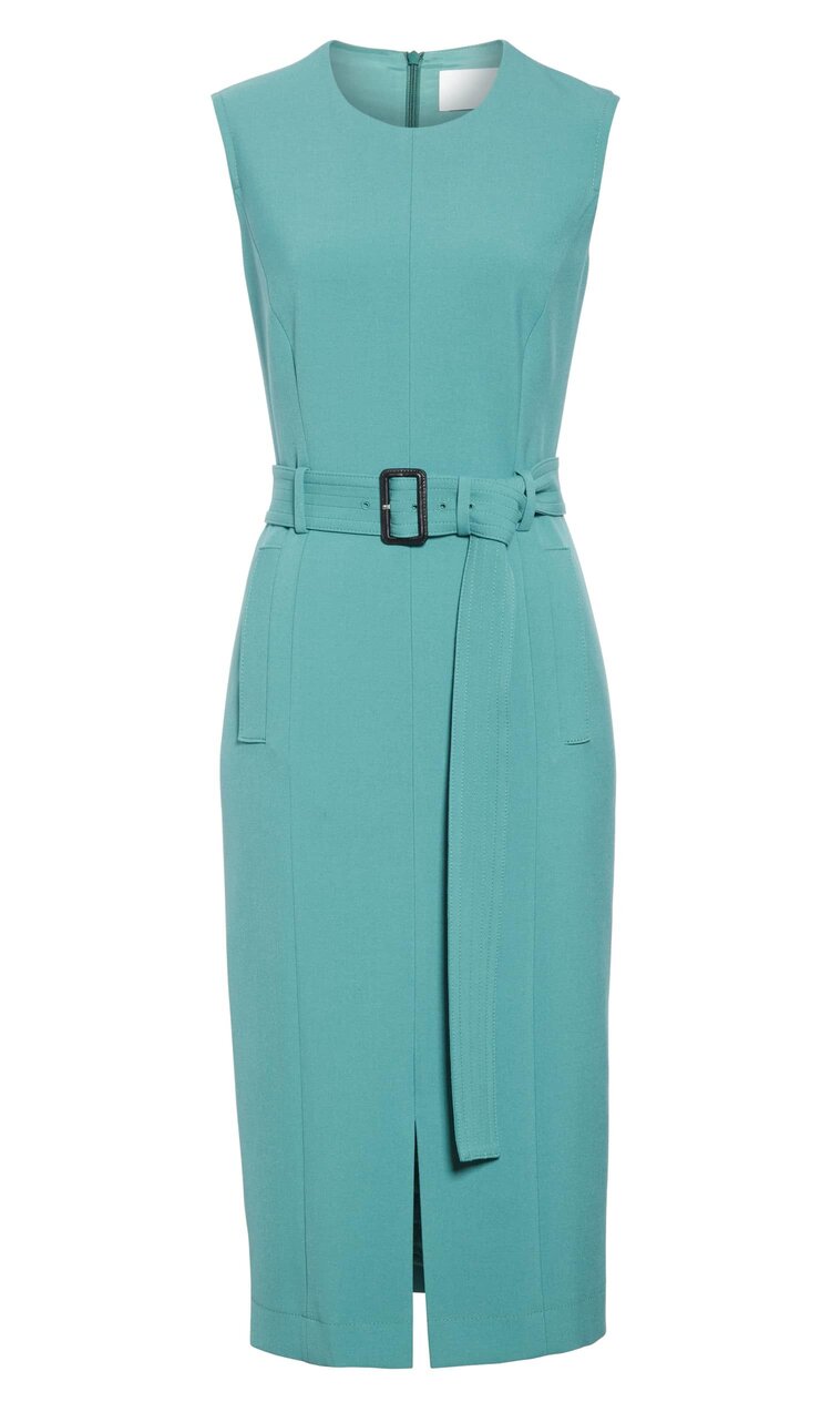 Hugo Boss Daladi Sleeveless Sheath Dress in Red — UFO No More