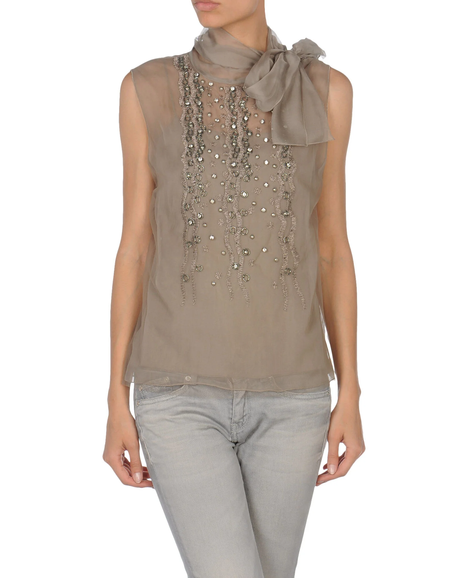 Alberta Ferretti Beaded Top