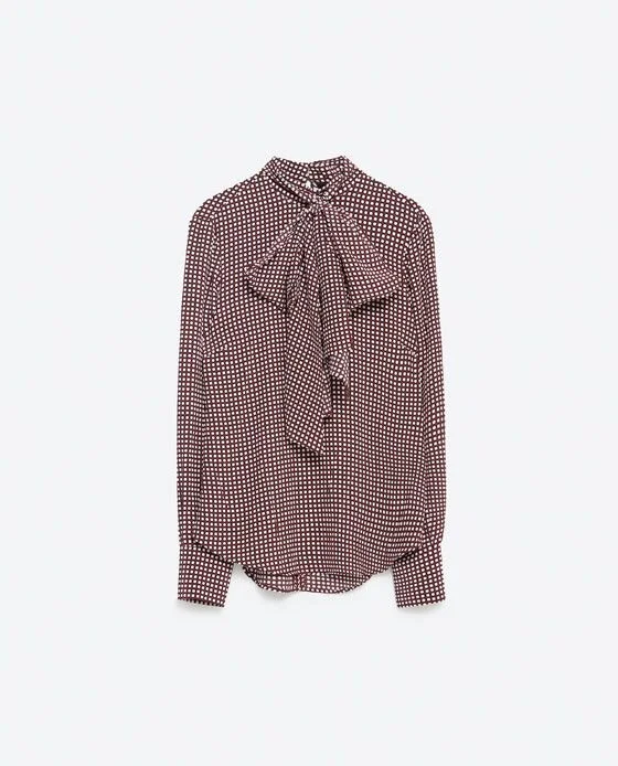 Zara Printed Blouse