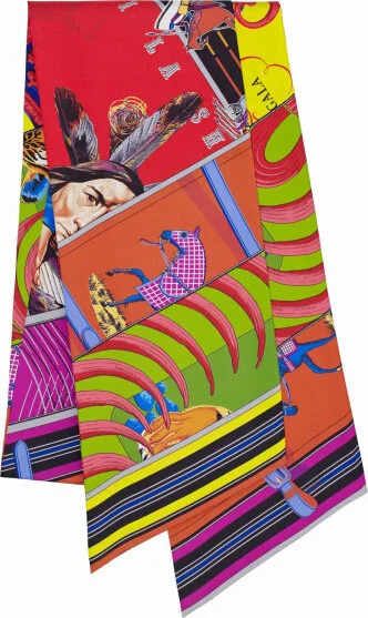 Hermes Carre en Carres Scarf