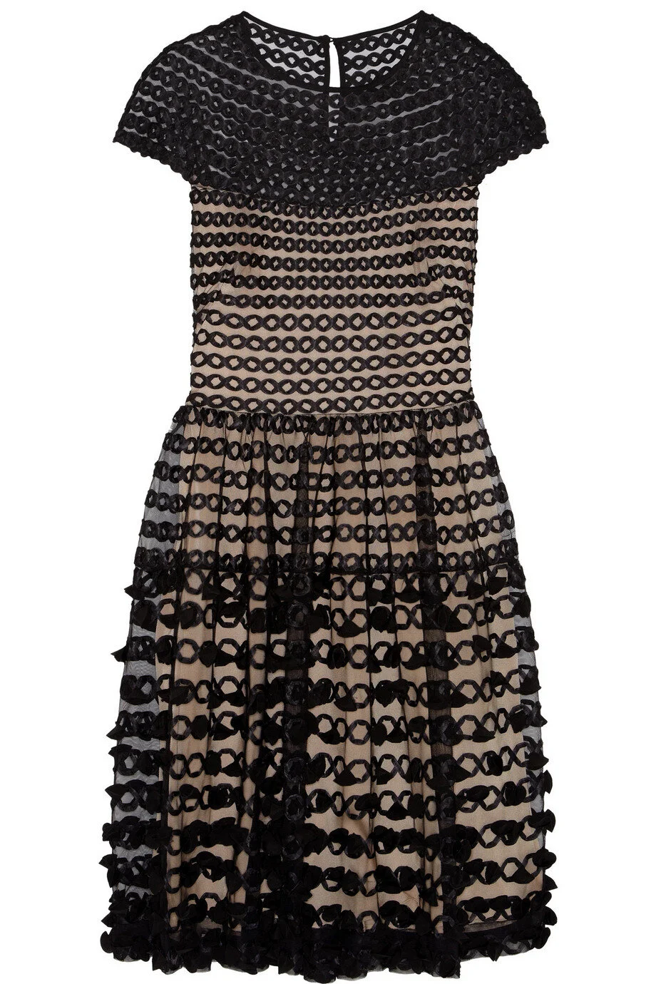 Temperley London Trellis Dress in Black