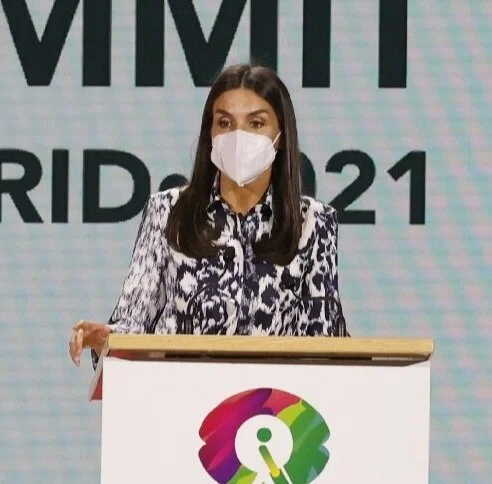 Queen Letizia officially opens the World Blindness Summit Madrid 2021