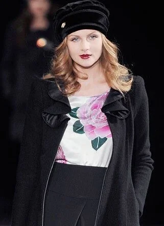 Emporio Armani Silk Flower Print Top