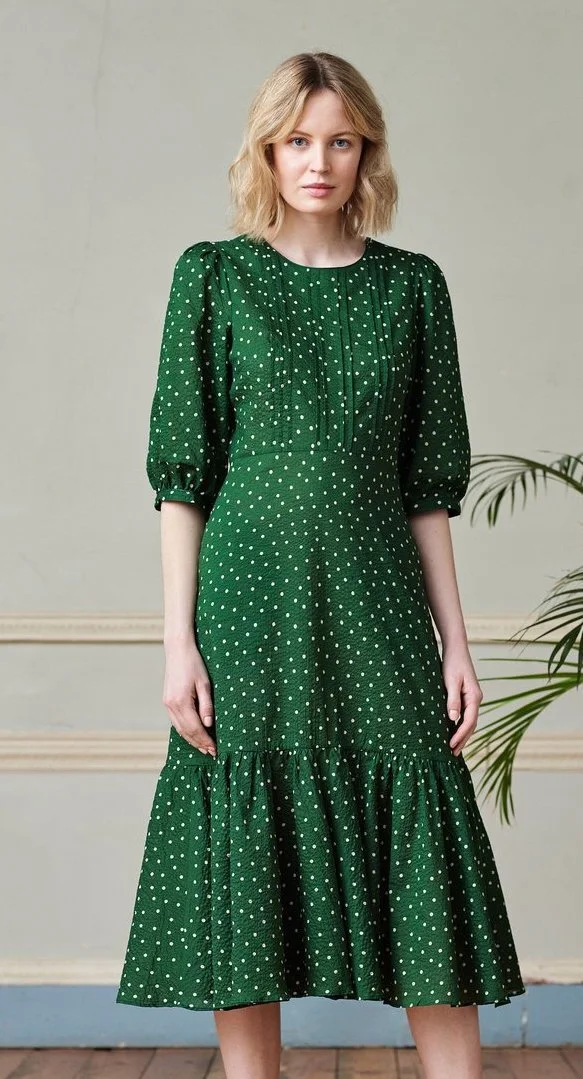 Alice Early Eva Dress in Green