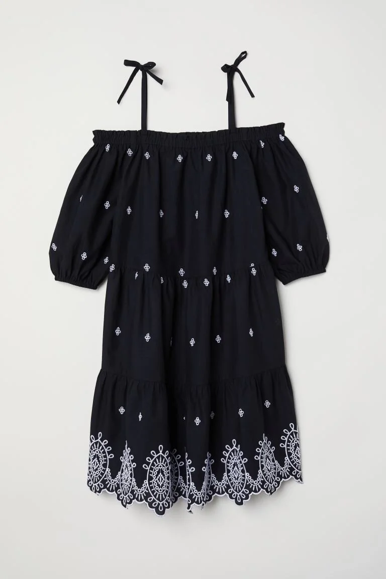 H&M Off-the-Shoulder Dress