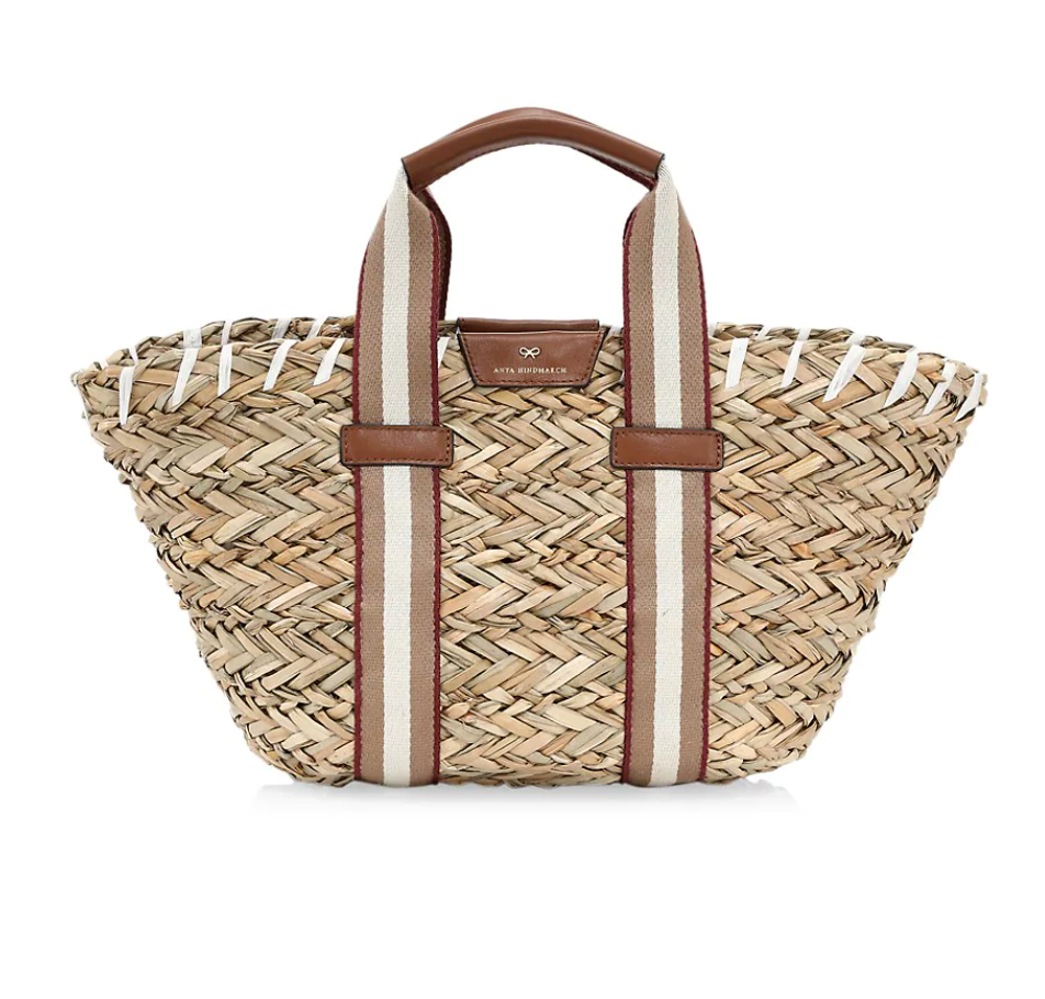 Anya Hindmarch Small Walton Seagrass Tote