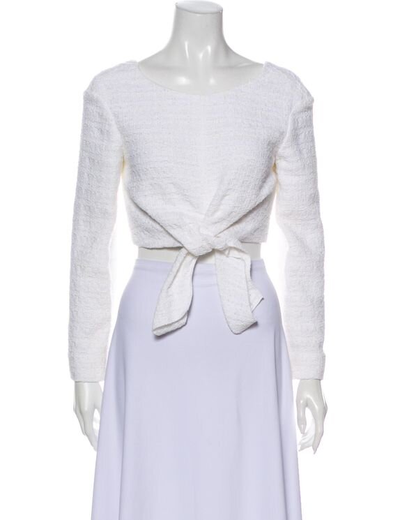 Chanel Tweed Shift Dress in White — UFO No More