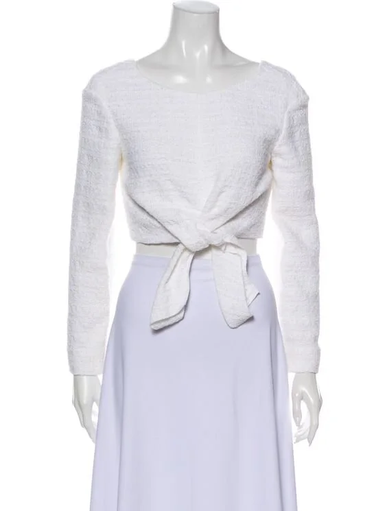 Chanel Knotted Tweed Crop Top.jpg