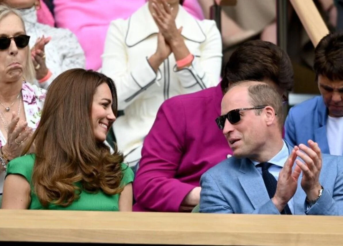 The Duke and Duchess of Cambridge attend Wimbledon's Ladies' Singles Final