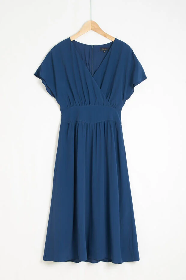 Caroll Nina Dress in Blue