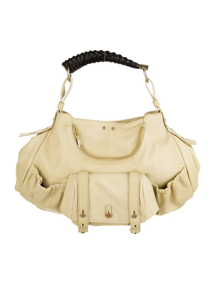 バッグ Yves Saint Laurent Saint Tropez Beige Yves Saint Laurent St. Tropez Bag - Neutrals Shoulder Bags
