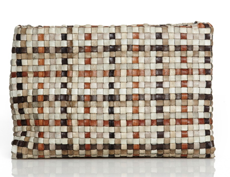  Malababa Hermenegilda Clutch in Natural Combination