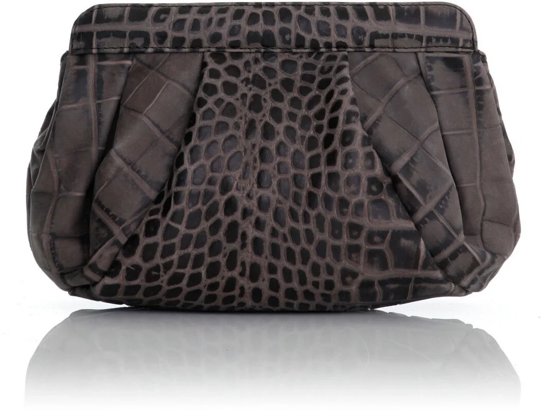 Malababa Petra Clutch in Grey