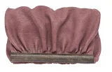 Malababa Andrea Clutch in Dusty Rose Leather