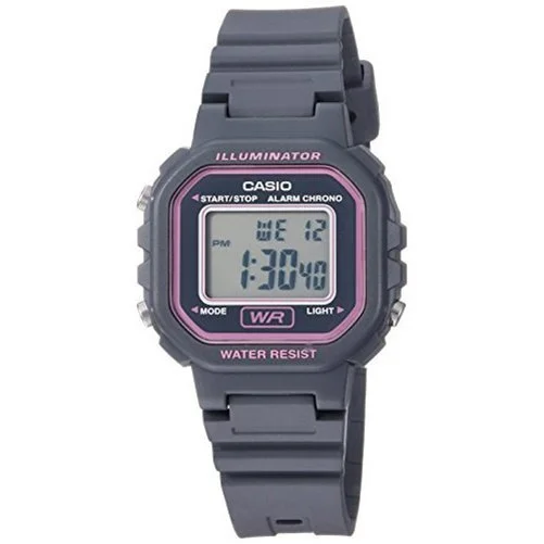 Casio LA-20WH Digital Watch in Grey/Pink
