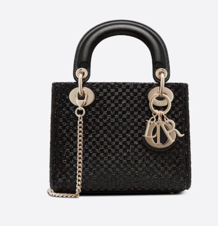 Christian Dior Black Smooth Calfskin Leather Medium Bobby Crossbody Bag -  Yoogi's Closet