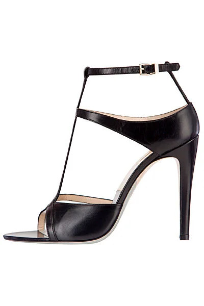 Giorgio Armani T-Strap Sandals in Blue Suede & Patent Leather