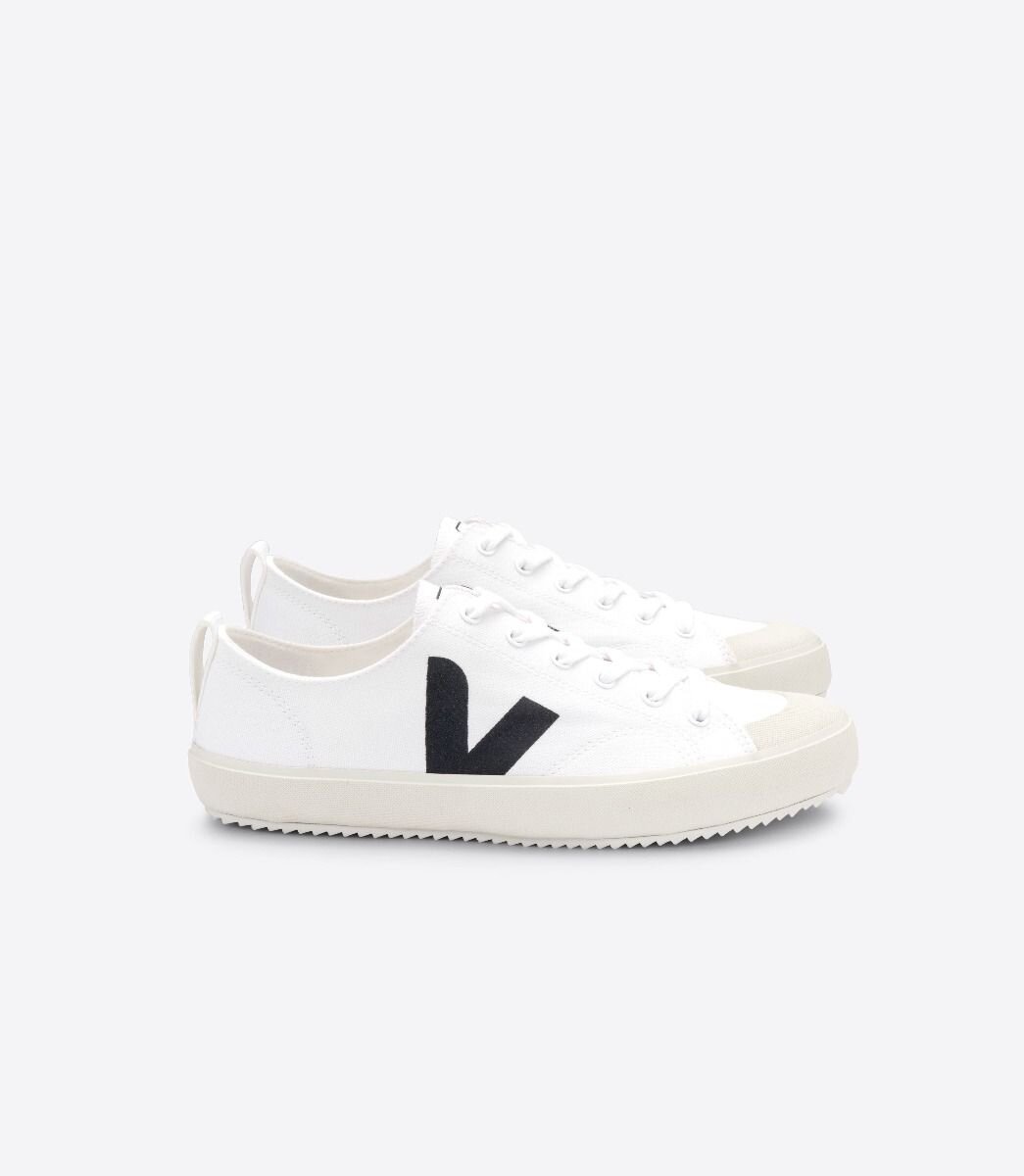 Veja Nova Sneakers in White:Black.jpg