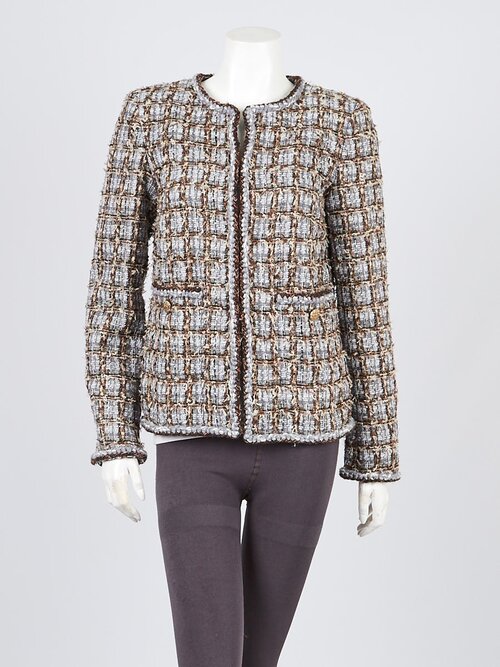 Chanel Collarless Tweed Jacket — UFO No More