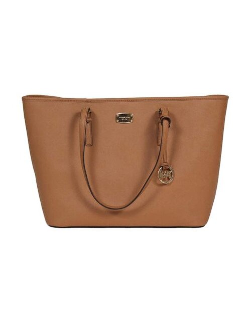Michael Kors Jet Set Travel Tote in Brown Leather — UFO No More
