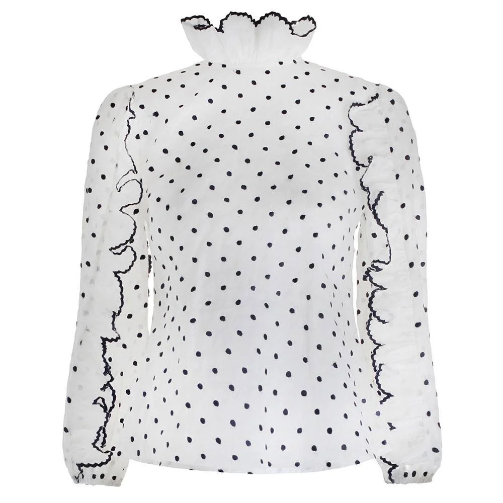 Zimmermann Empire Papier Bodice Top in White
