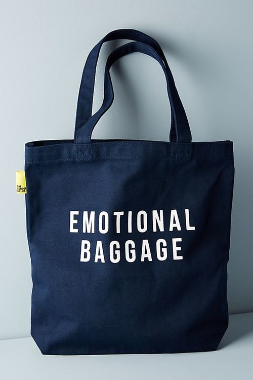 Emotional Baggage Tote Bag – The Feisty Rose