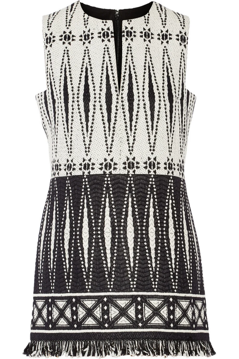 Tory Burch Mira Jacquard-Tweed Tunic