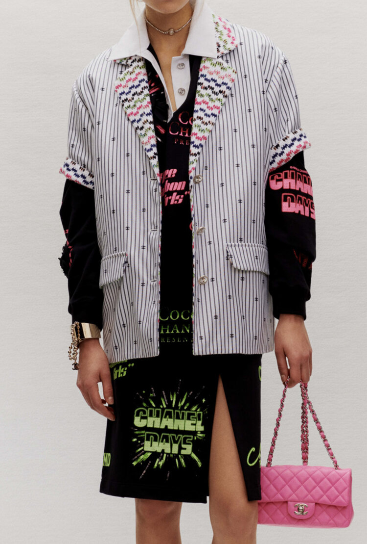 how to style chanel jacket from zara｜TikTok Search