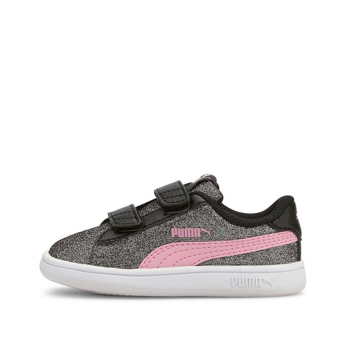 Puma Smash V2 Sneakers in Glitz Glam/Pink
