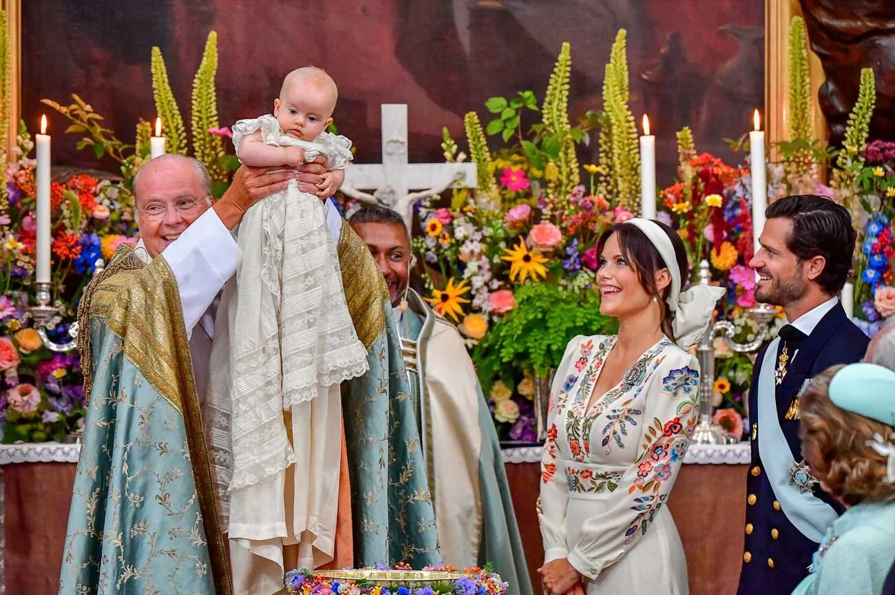 Swedish Royal Family attends Prince Julian's Christening